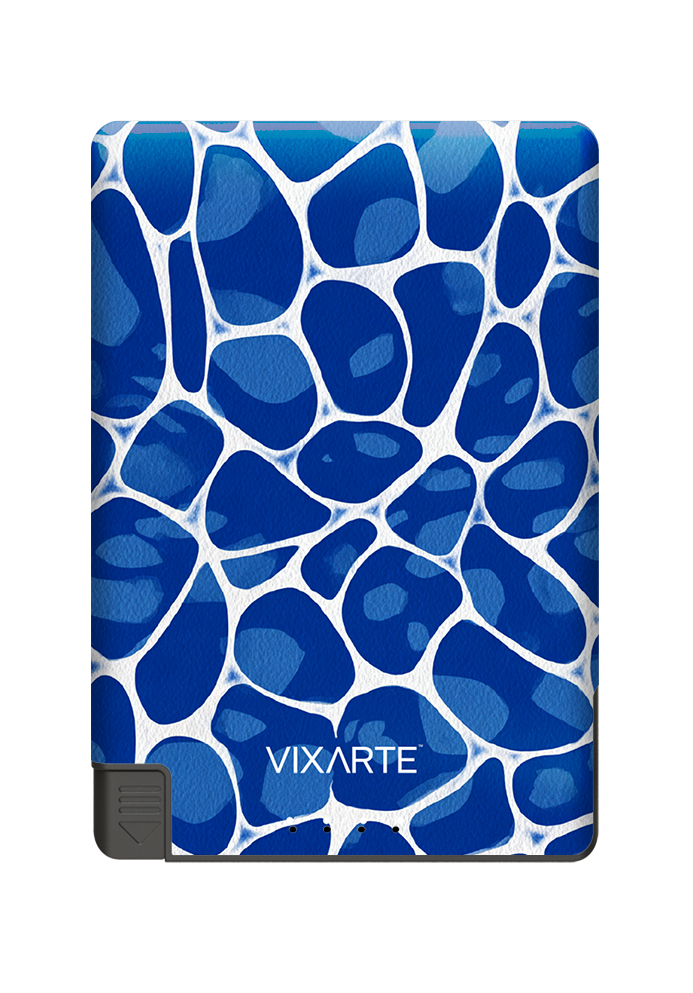 Nano Charge Powerbank - blue water waves 1