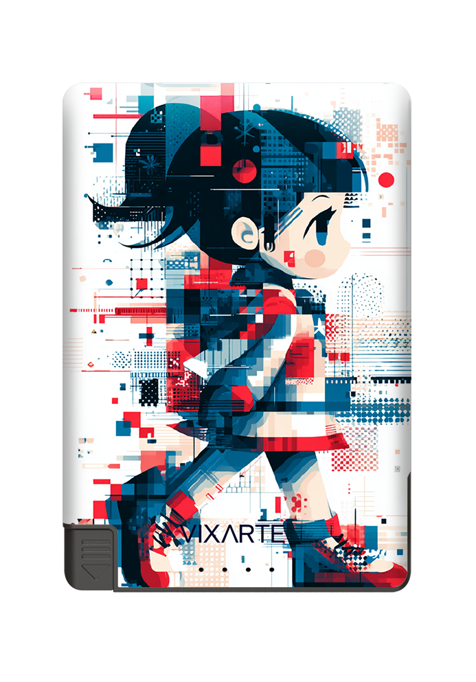 Nano Charge Powerbank - Digital Glitch Girl 1