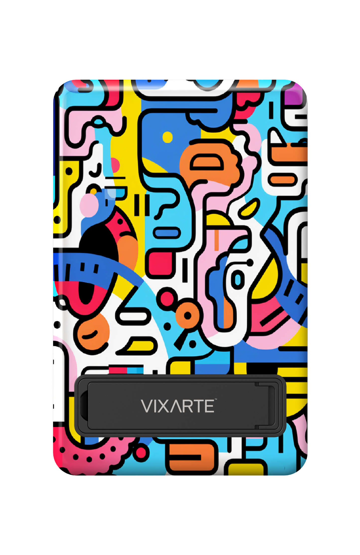 Wireless Charge Powerbank - Colorful Graffiti 1
