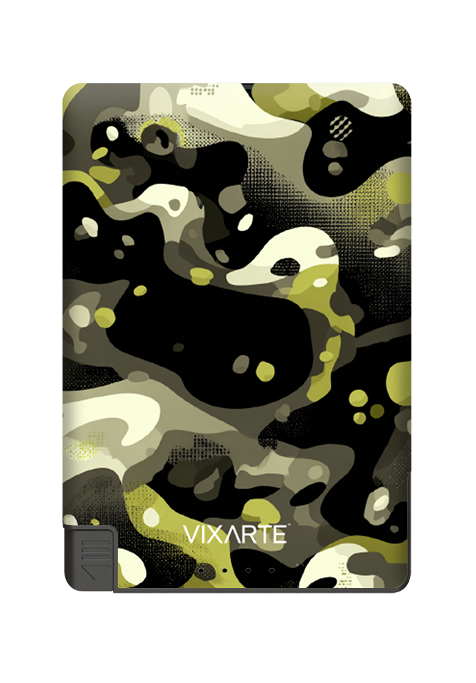 Nano Charge Powerbank - green camouflage 1