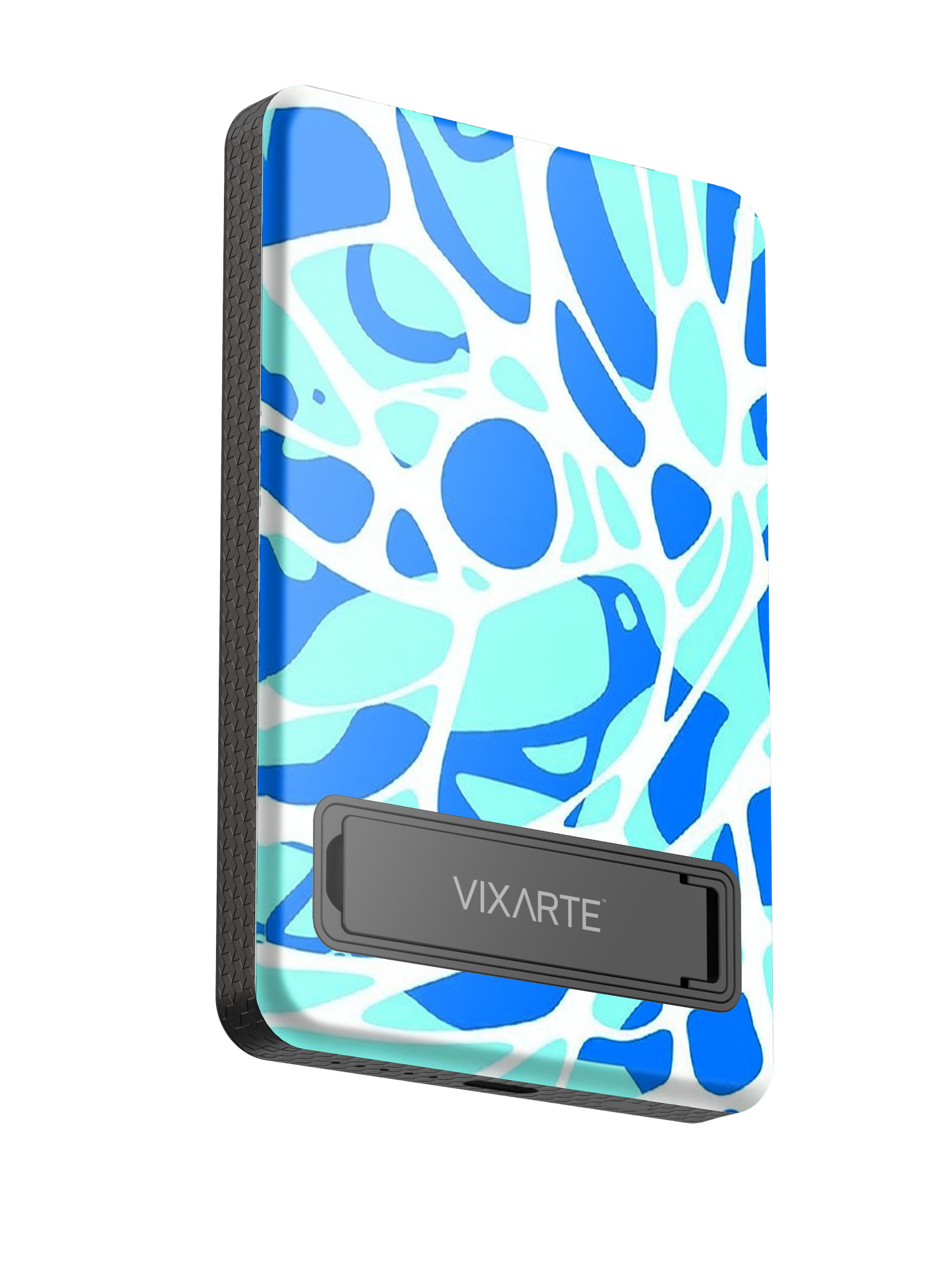 Wireless Charge Powerbank - Blue Ripple 1
