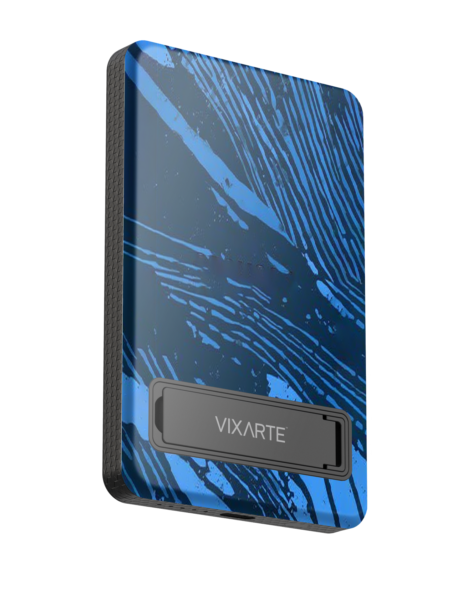 Wireless Charge Powerbank - Blue Threads 1