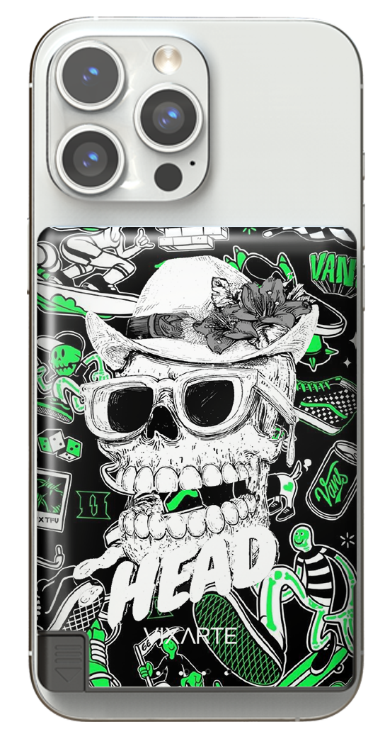 Nano Charge Powerbank - Western Cowboy Skull 1