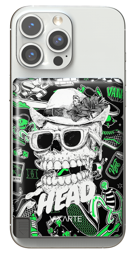 Nano Charge Powerbank - Western Cowboy Skull 1