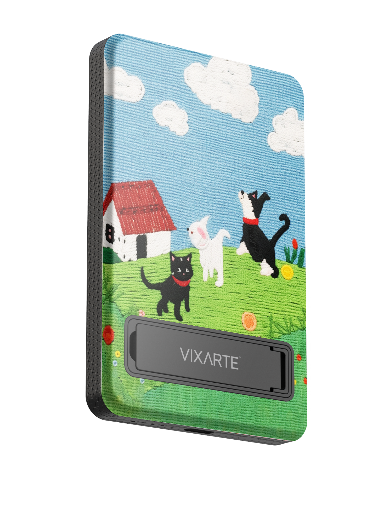 Wireless Charge Powerbank - Knitted-Style Cute Animals 1