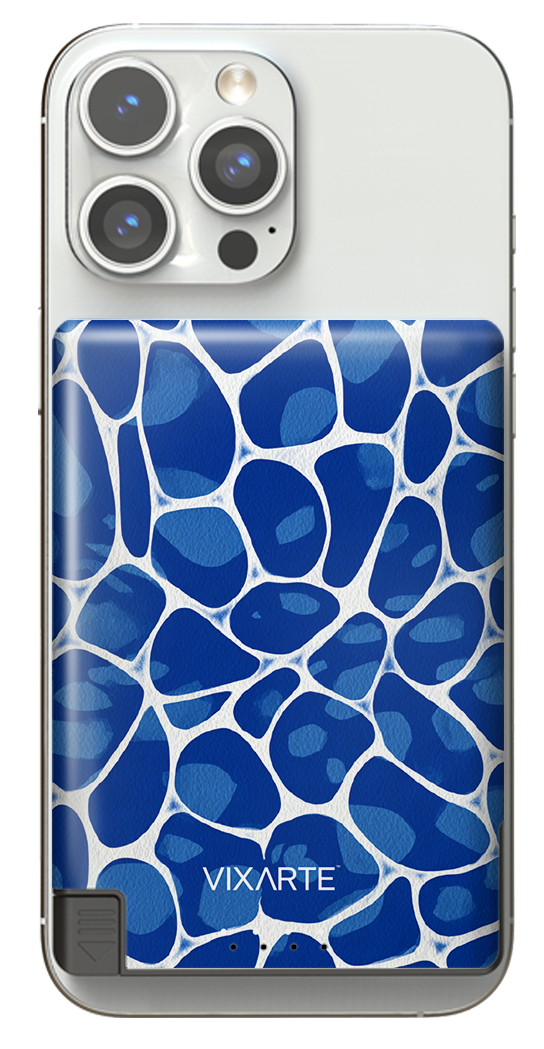 Nano Charge Powerbank - blue water waves 1