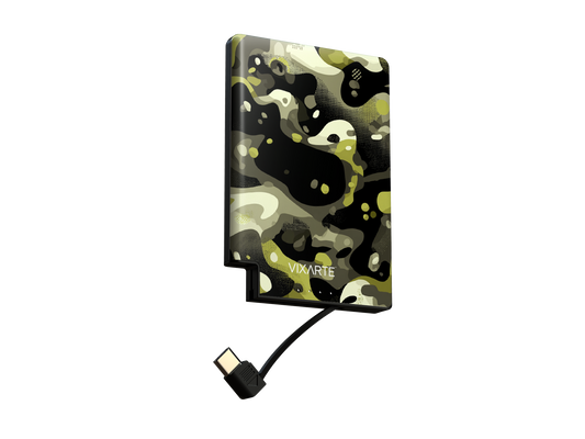 Nano Charge Powerbank - green camouflage 1