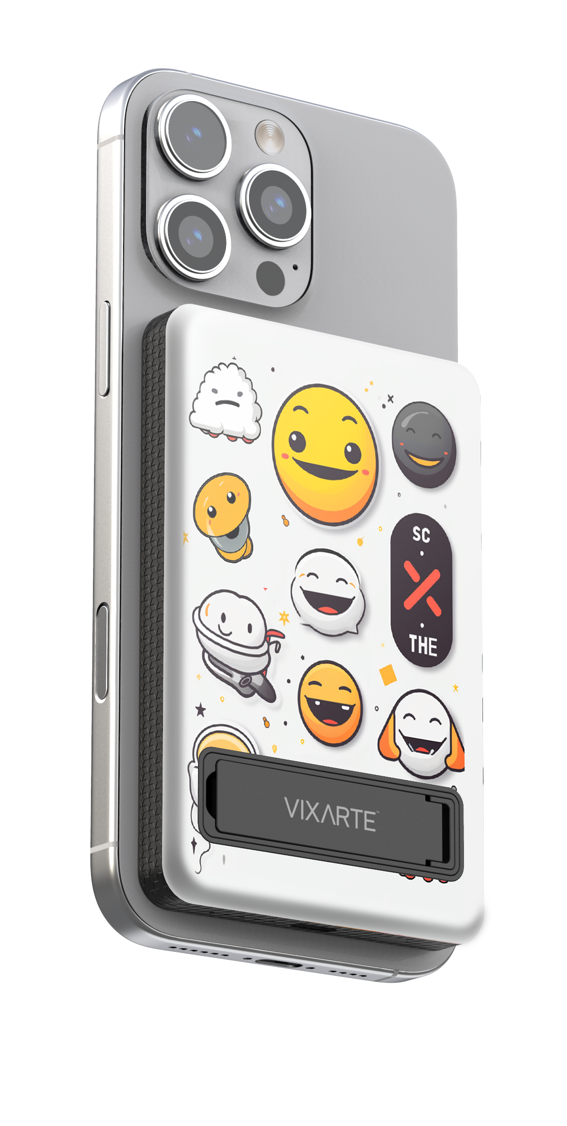 Wireless Charge Powerbank - Emoji Pack 1