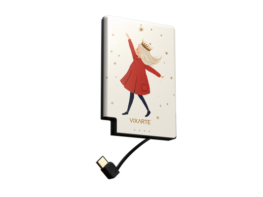 Nano Charge Powerbank - Red-Clad Little Princess