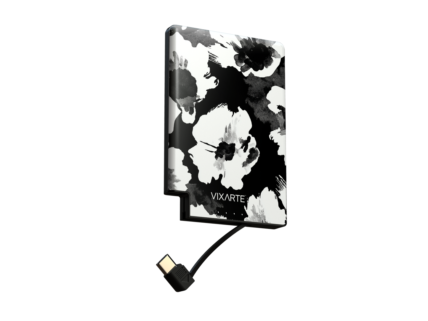 Nano Charge Powerbank - Ink Flowers 1