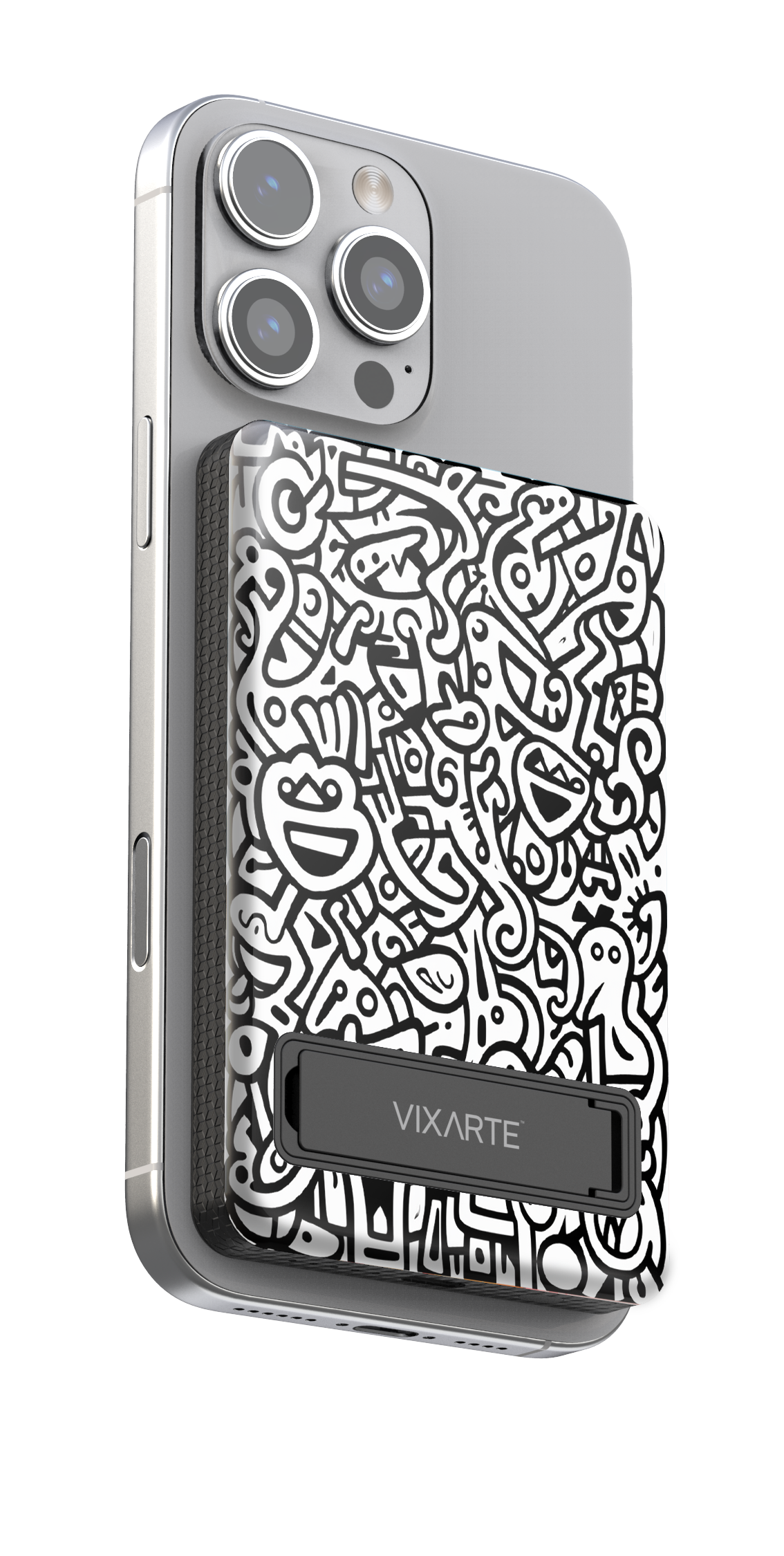 Wireless Charge Powerbank - Graffiti Abstraction 1