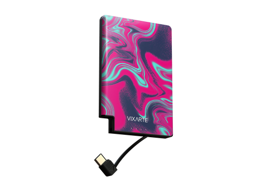 Nano Charge Powerbank - Pink Waves 1