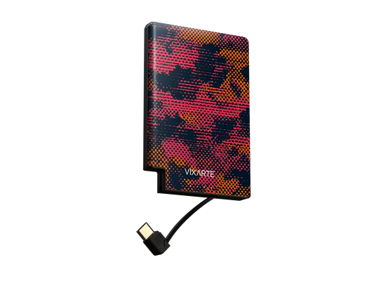 Nano Charge Powerbank - Dot and stripe mixed pattern 1