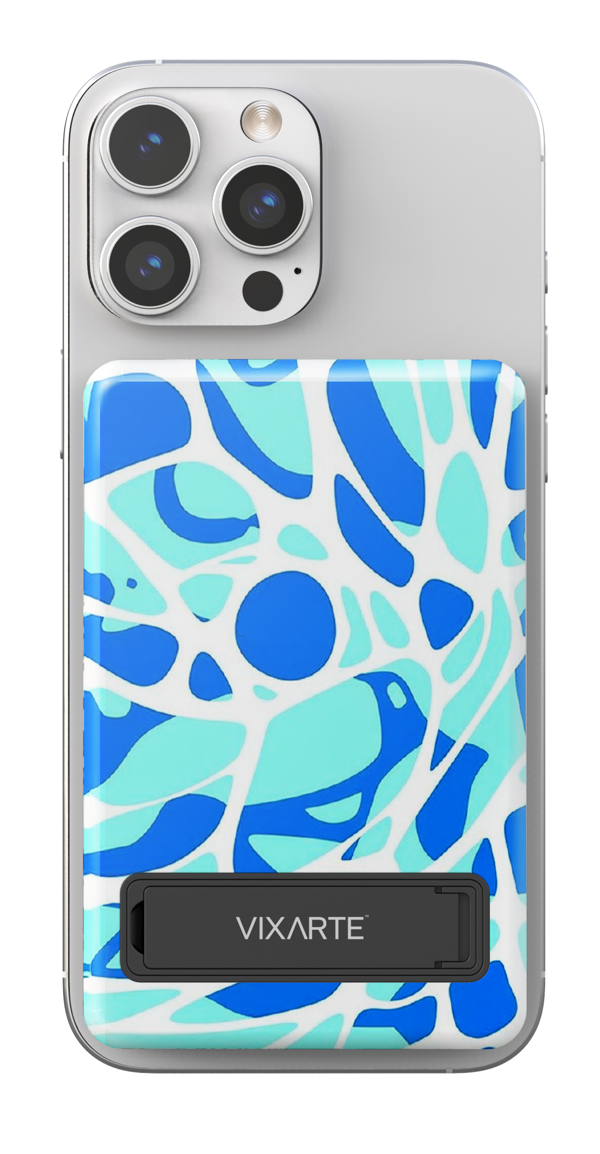 Wireless Charge Powerbank - Blue Ripple 1