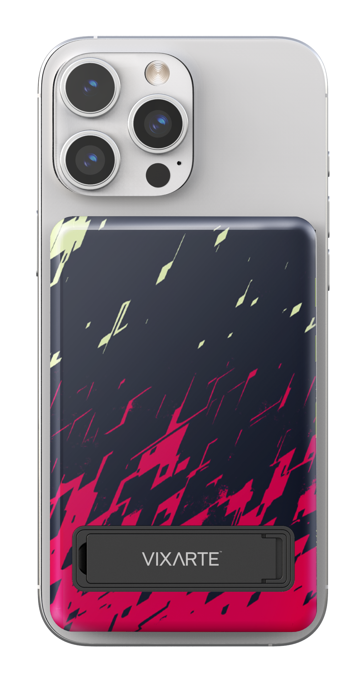 Wireless Charge Powerbank - Mysterious Veil of Neon Sharp Shadows 1