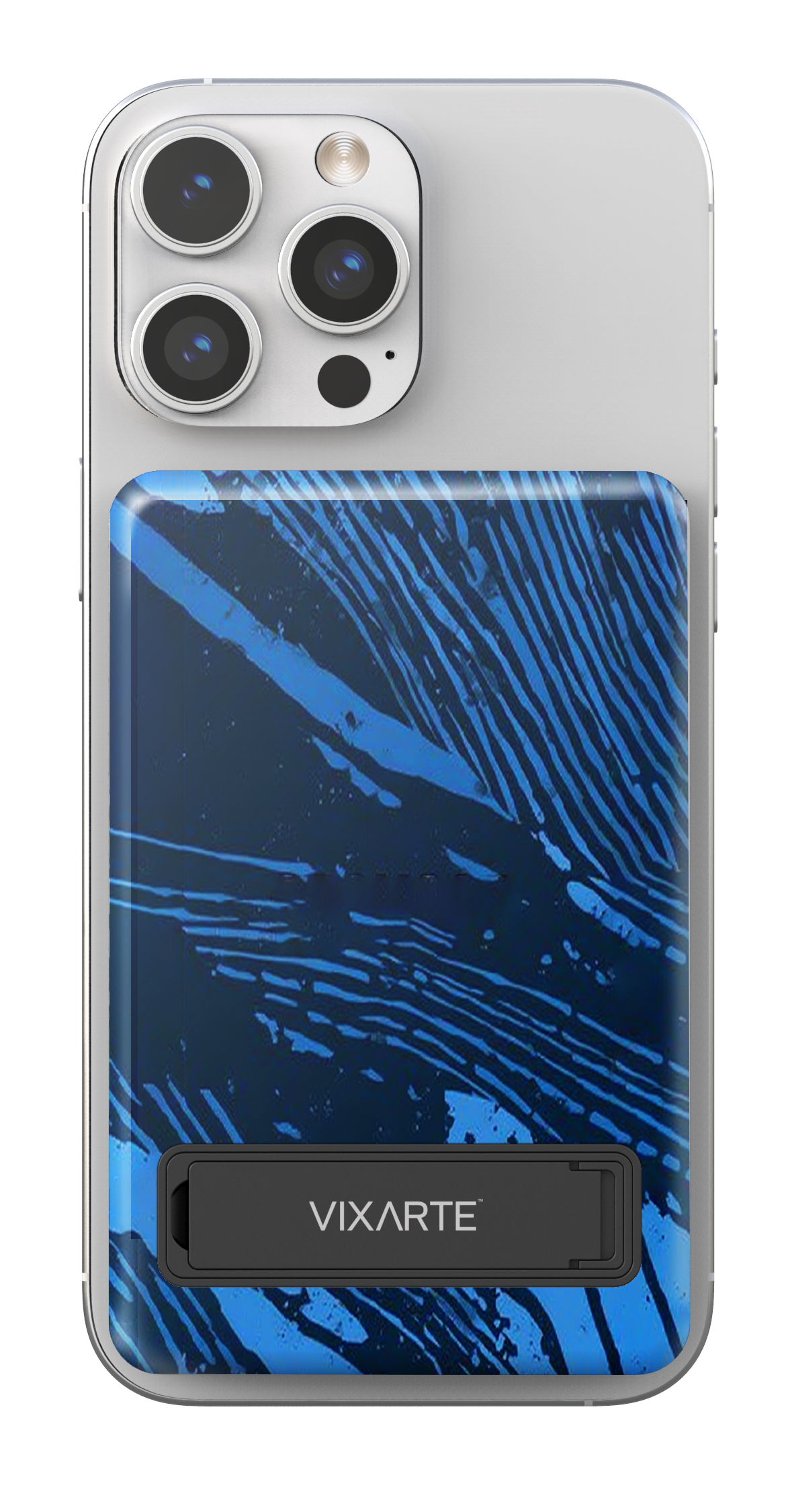 Wireless Charge Powerbank - Blue Threads 1