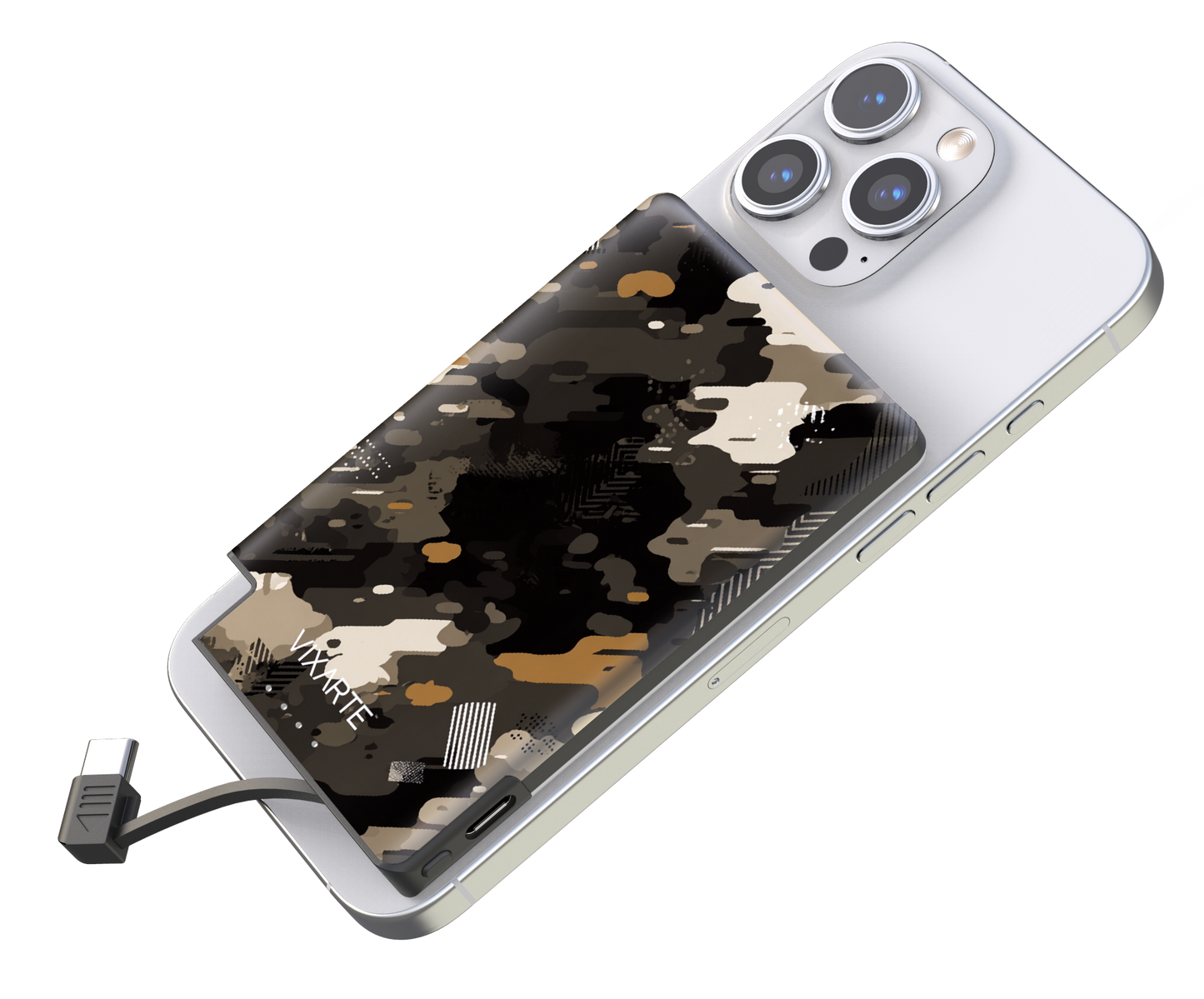 Nano Charge Powerbank - brown camouflage 1