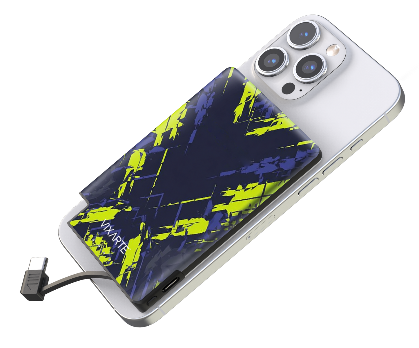 Nano Charge Powerbank - Symmetrical abstract geometric pattern 1