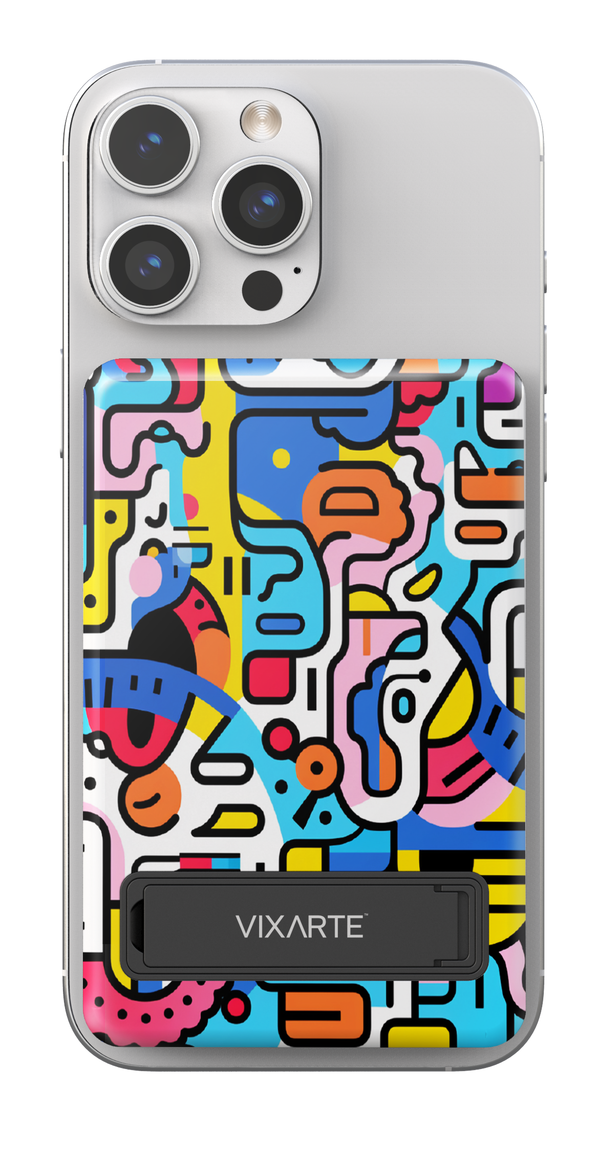 Wireless Charge Powerbank - Colorful Graffiti 1