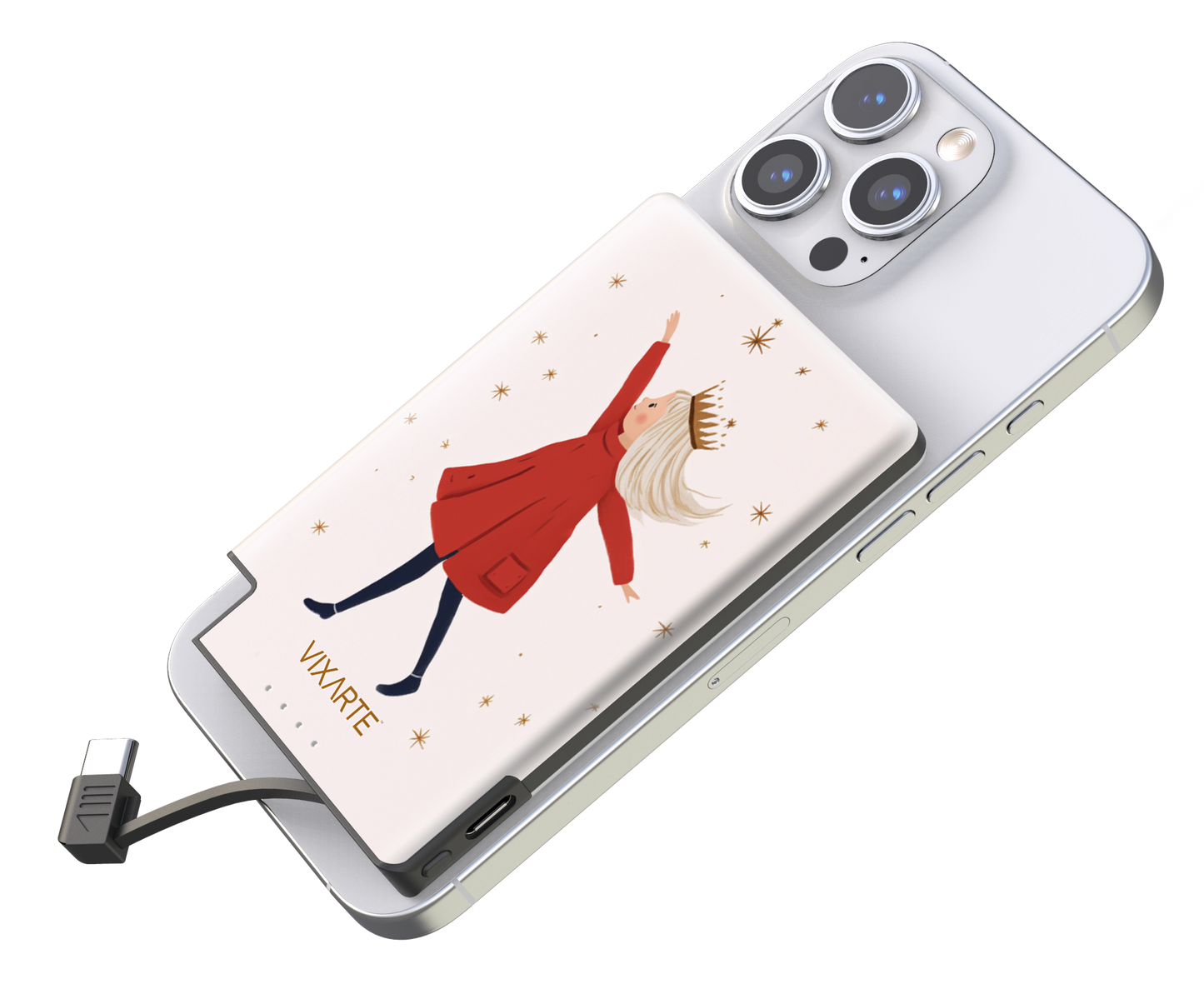 Nano Charge Powerbank - Red-Clad Little Princess