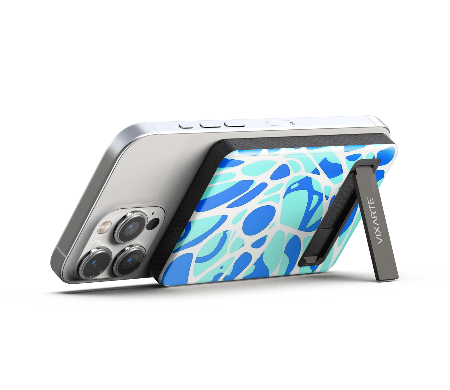 Wireless Charge Powerbank - Blue Ripple 1