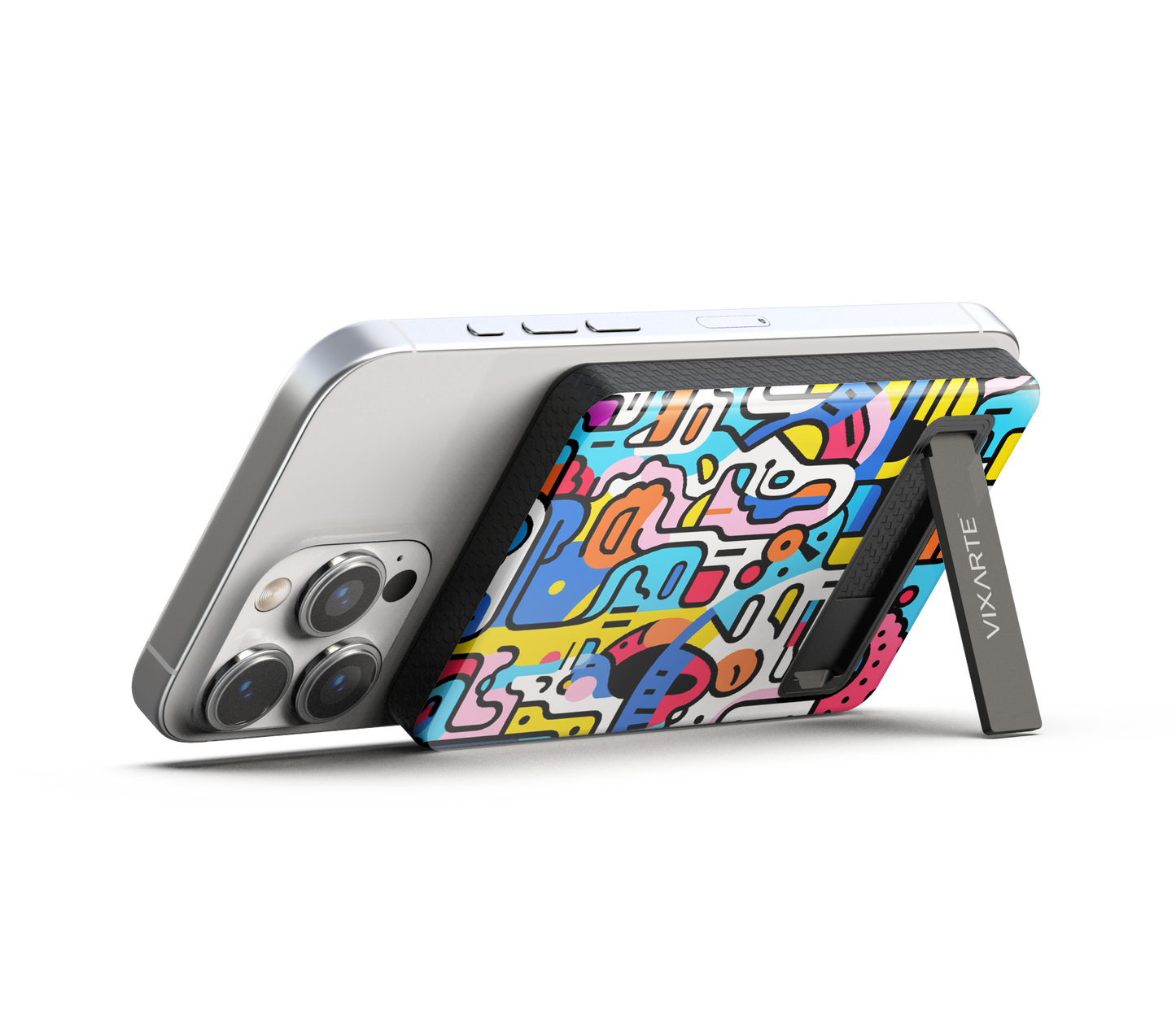 Wireless Charge Powerbank - Colorful Graffiti 1