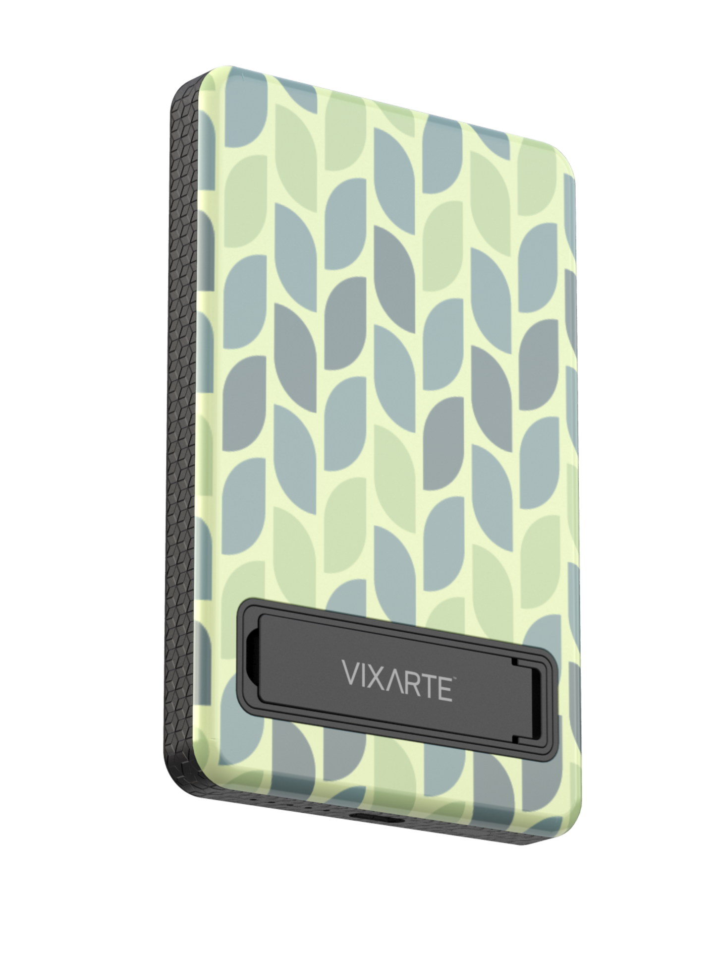 Wireless Charge Powerbank - Geomatric Leaf