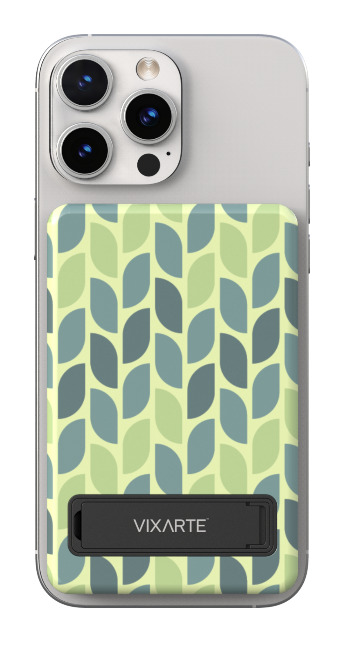 Wireless Charge Powerbank - Geomatric Leaf