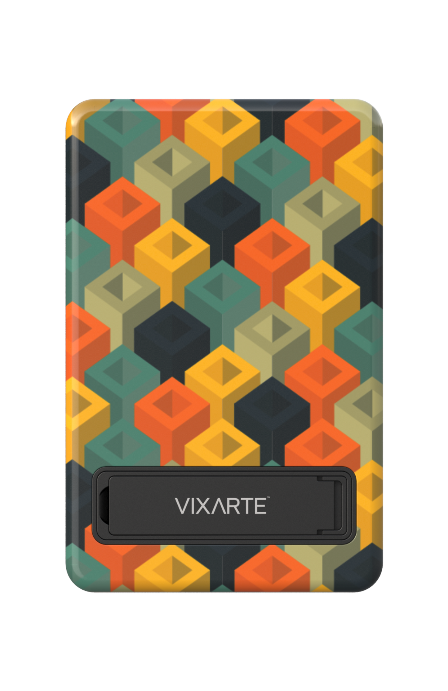 Wireless Charge Powerbank - Geomatric Square