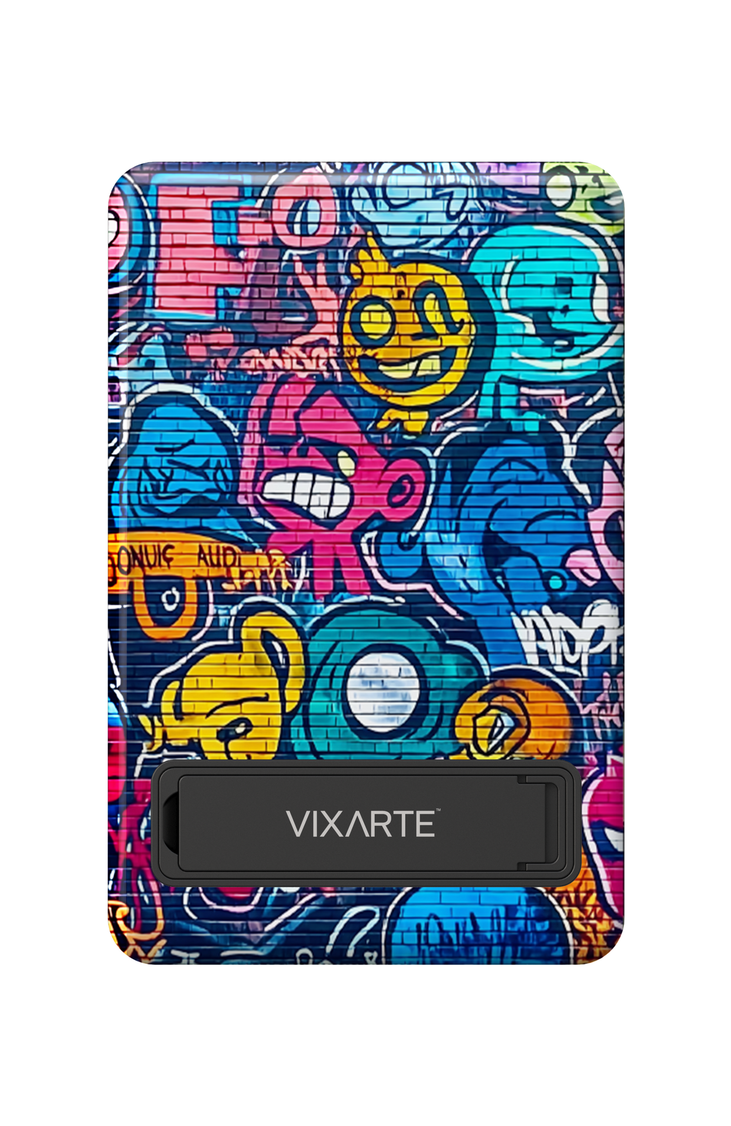 Wireless Charge Powerbank - Camo - Graffiti Wall 1