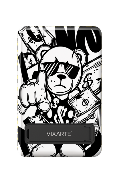 Wireless Charge Powerbank - Street Cool Bear 1