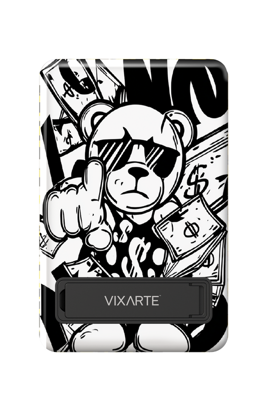 Wireless Charge Powerbank - Street Cool Bear 1