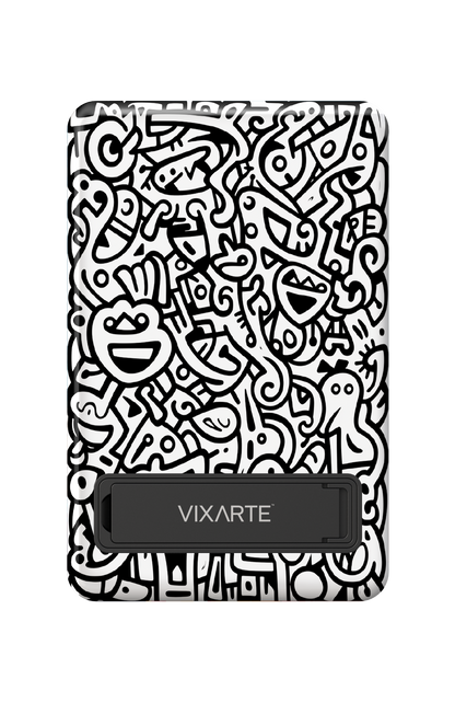 Wireless Charge Powerbank - Graffiti Abstraction 1