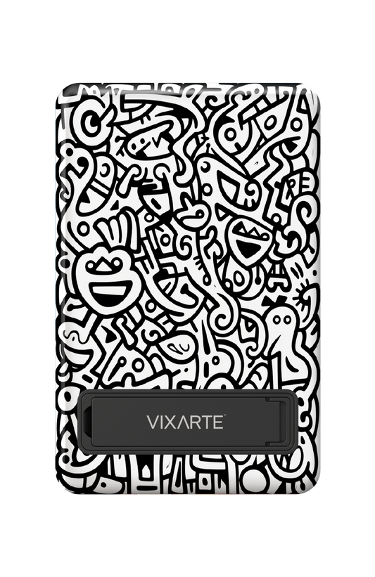 Wireless Charge Powerbank - Graffiti Abstraction 1
