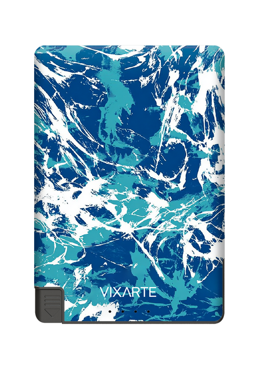 Nano Charge Powerbank - blue splash-ink 1