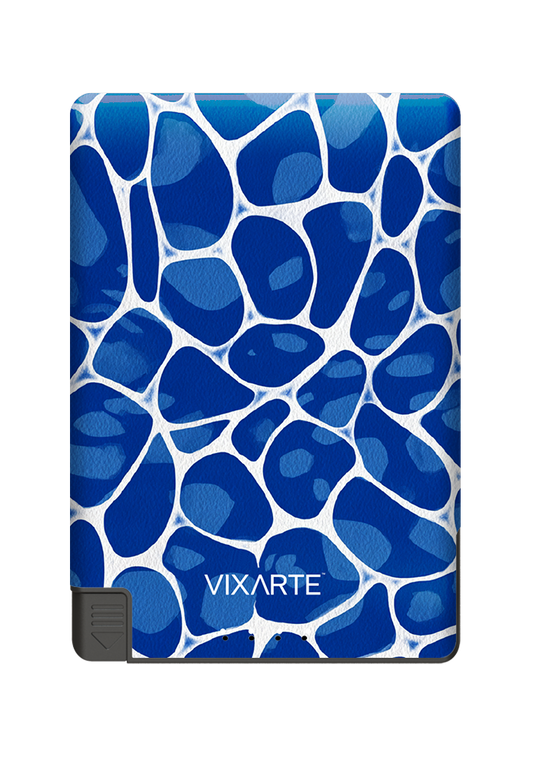 Nano Charge Powerbank - blue water waves 1