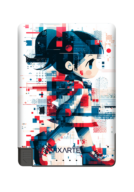 Nano Charge Powerbank - Digital Glitch Girl 1