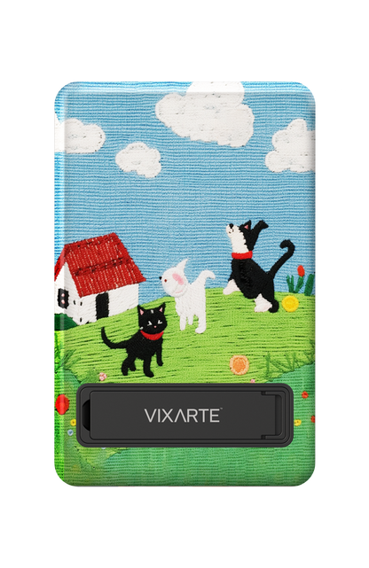Wireless Charge Powerbank - Knitted-Style Cute Animals 1