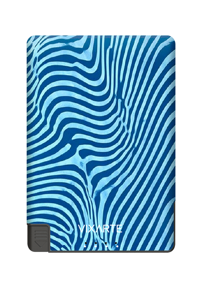 Nano Charge Powerbank - Blue - Tone Waves 1