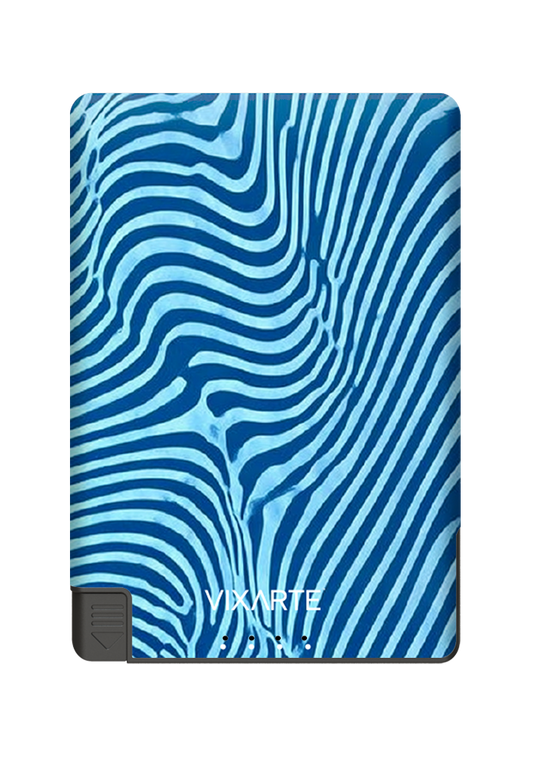 Nano Charge Powerbank - Blue - Tone Waves 1