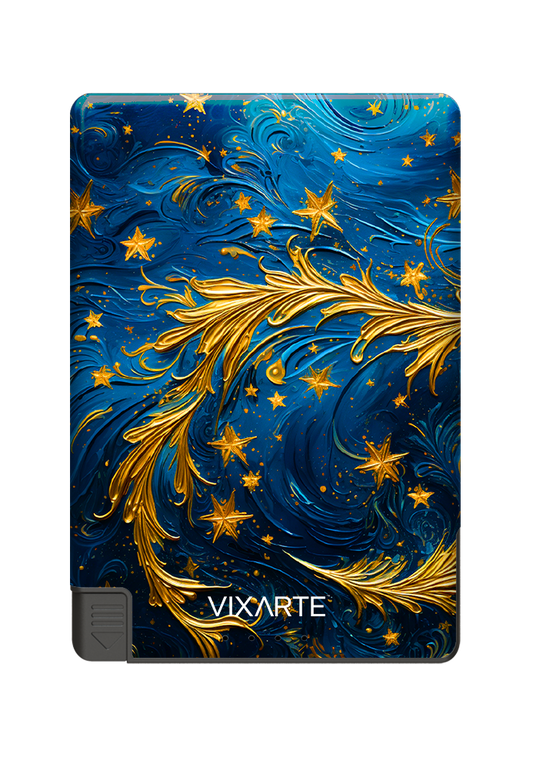Nano Charge Powerbank - Oil-Painted Feather 1