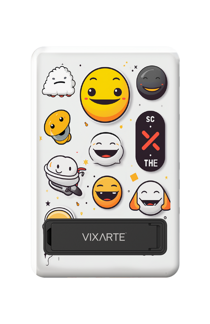Wireless Charge Powerbank - Emoji Pack 1