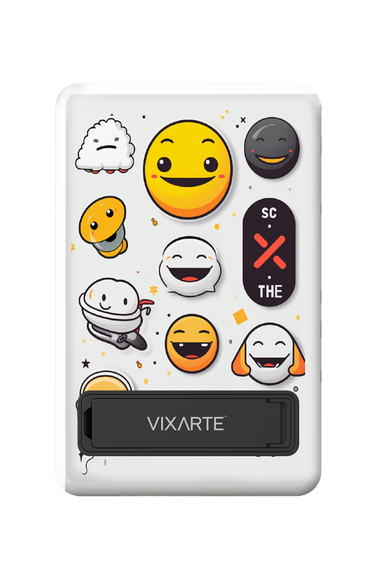 Wireless Charge Powerbank - Emoji Pack 1