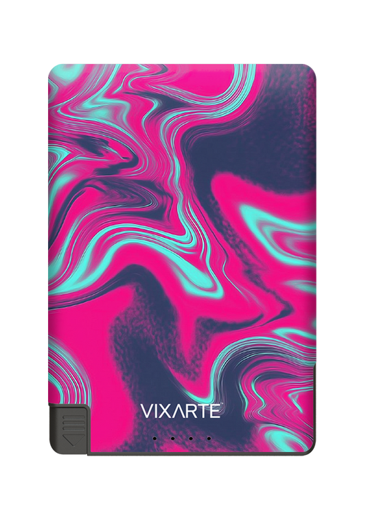 Nano Charge Powerbank - Pink Waves 1