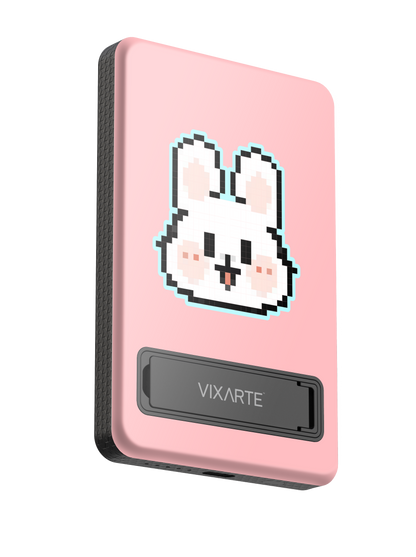 Wireless Charge Powerbank - Bunny Mosaic 1