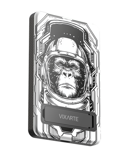 Wireless Charge Powerbank - lllustration of Astronaut Gorilla 1