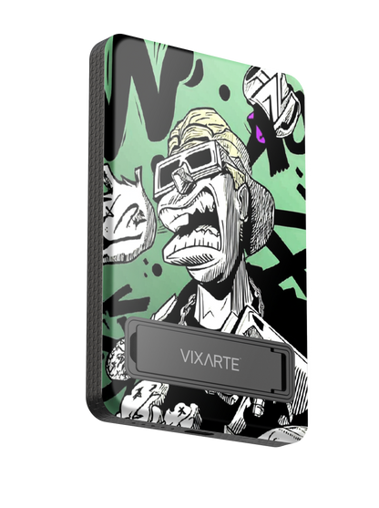 Wireless Charge Powerbank - Aggressive rapper 1