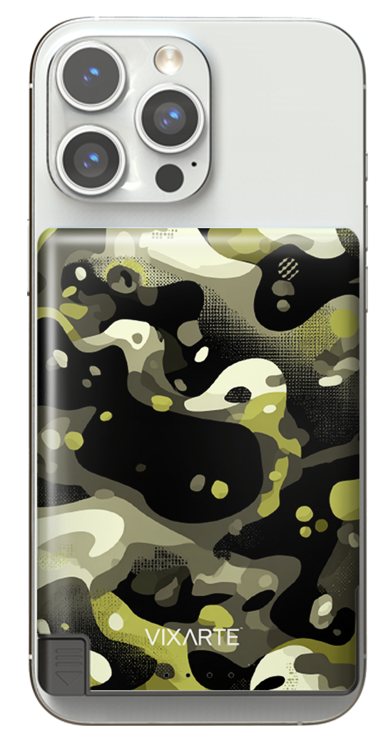 Nano Charge Powerbank - green camouflage 1