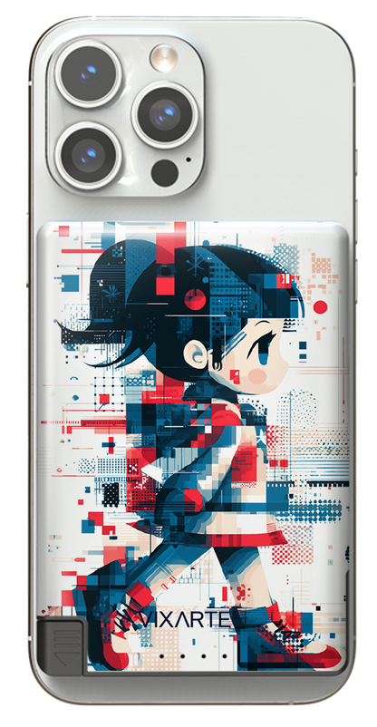 Nano Charge Powerbank - Digital Glitch Girl 1