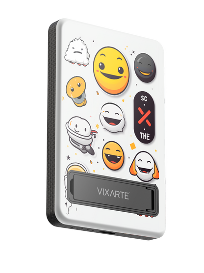 Wireless Charge Powerbank - Emoji Pack 1